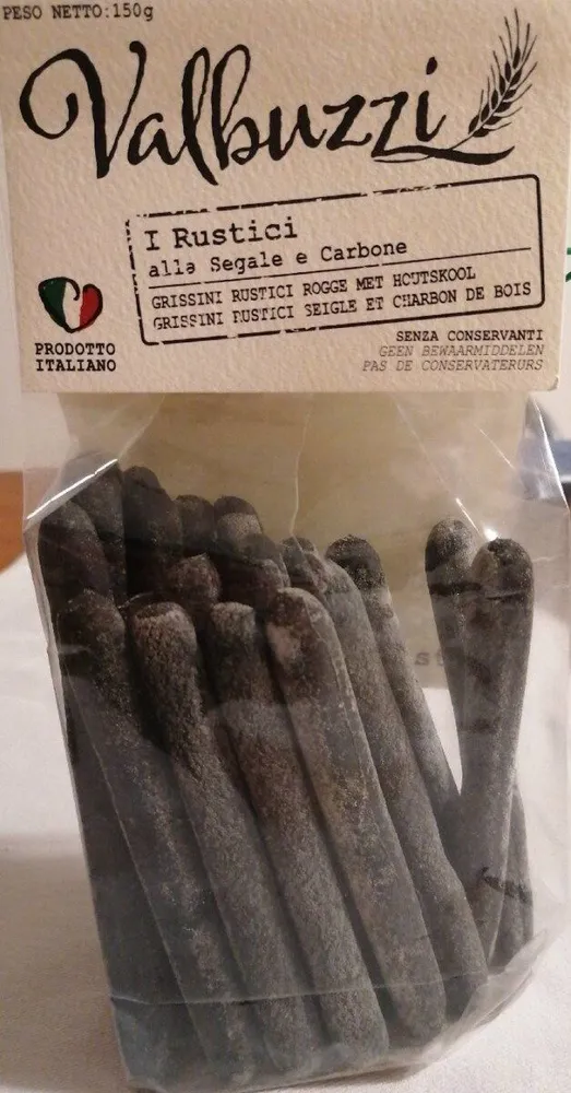 I rustici alla segale e carbone