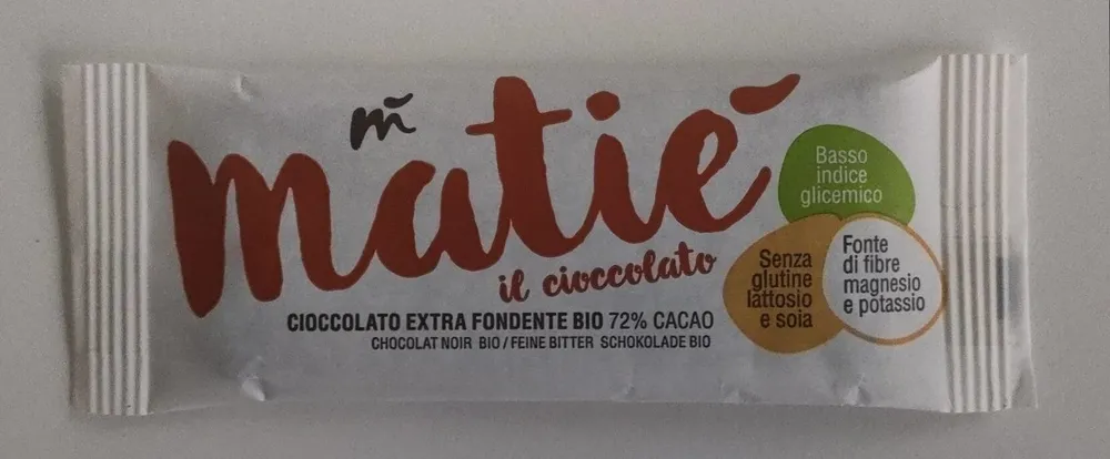 Cioccolato extra fondente bio