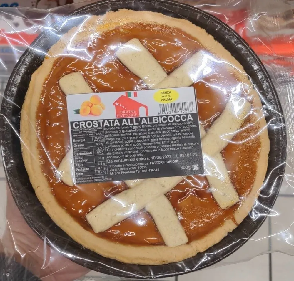 Crostata all'albicocca