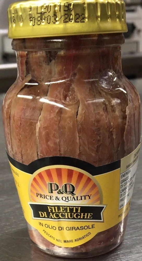 Filetti di acciughe