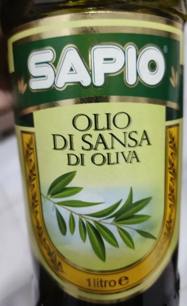 Olio di sansa di oliva