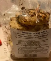 Frollino anelli alla nocciola