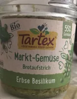 Tartinable de légumes au basilic