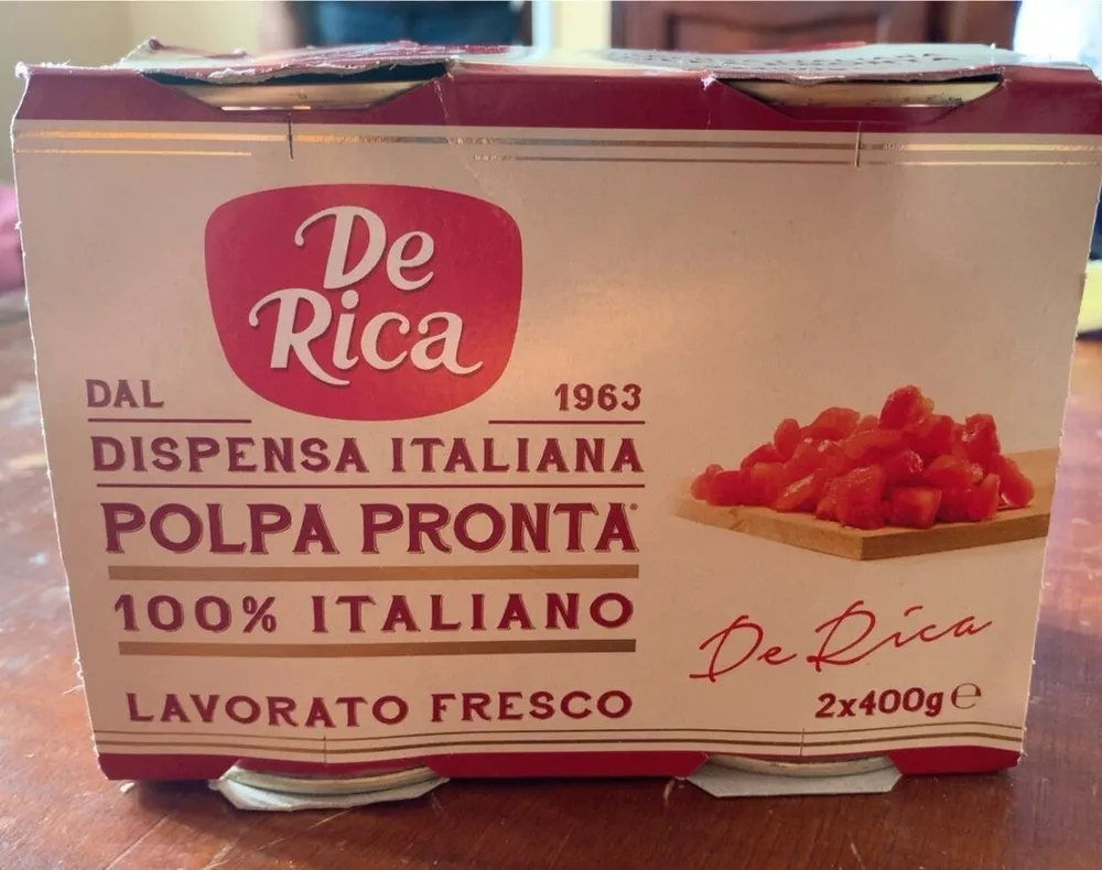 Polpa pronta pomodoro