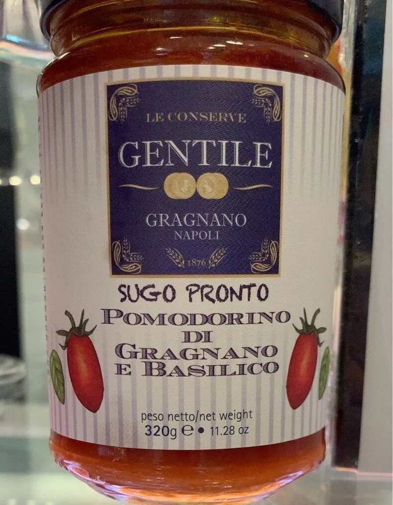 sugo pronto pomodorino di gragnano e basilico