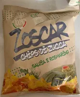 Chips di zucca salvia e rosmarino