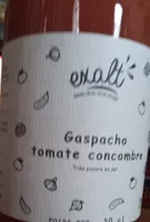 Gaspacho tomates concombre