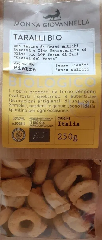 Taralli bio
