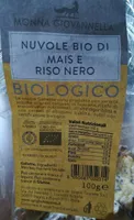 Nuvole bio di mais e riso nero