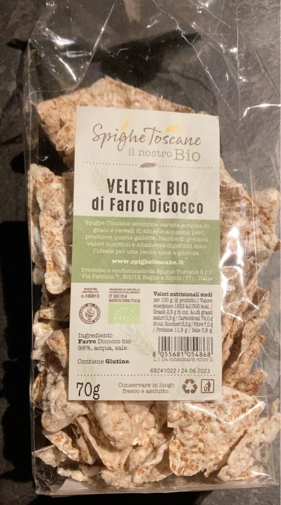 Velette Bio di Farro Dicocco