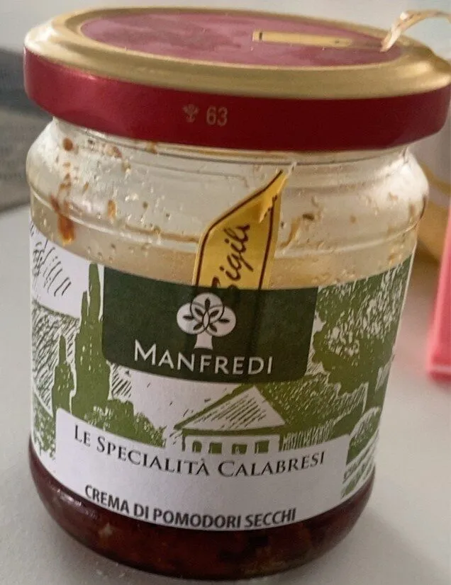 Le specialità calabresi - crema di pomodori secchi