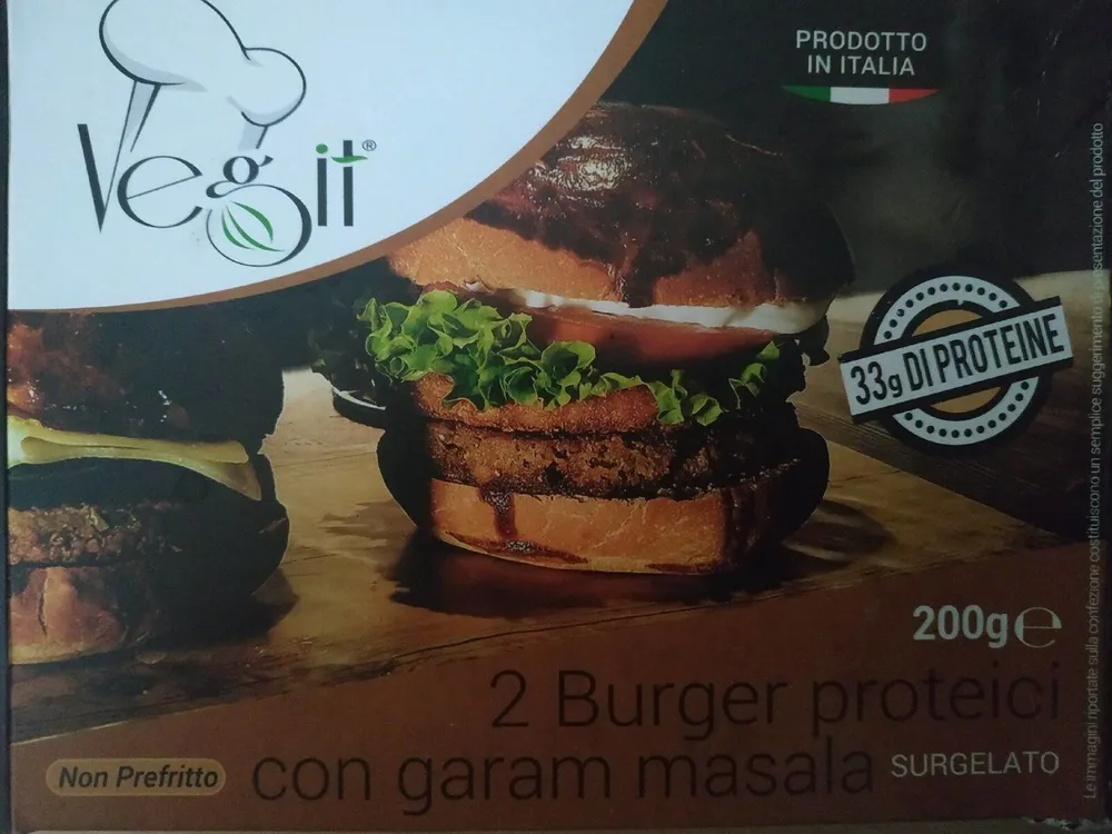 Burger proteici con garam masala