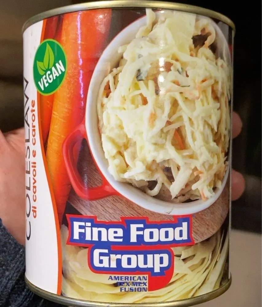 Preparato per Coleslaw di cavoli e carote