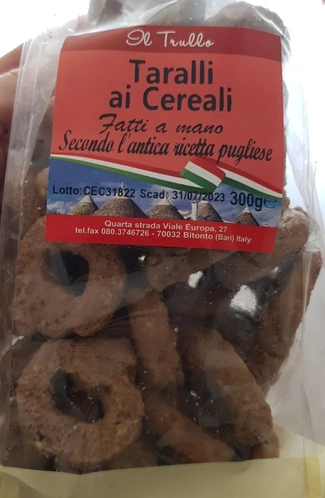 Taralli ai cereali
