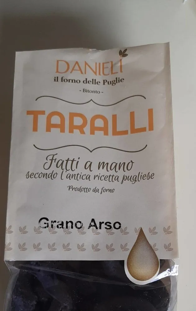 Taralli di grano arso