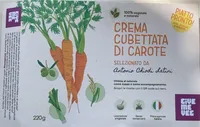 Crema cubettata di carote