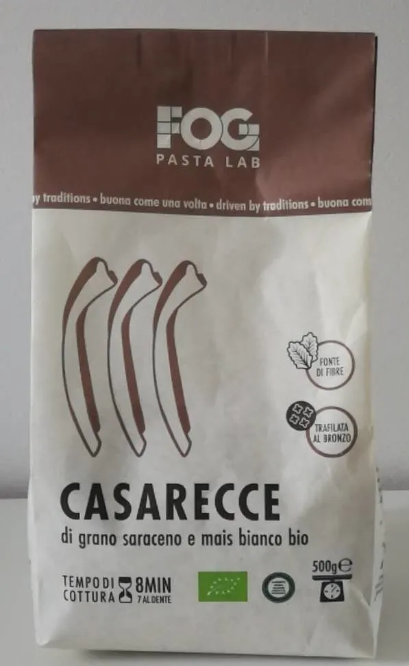 Casarecce Grano Saraceno e Mais bianco