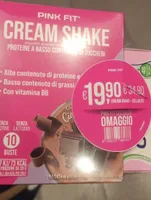 Cream shake pink fit