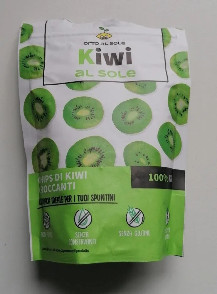 Chips di kiwi croccanti