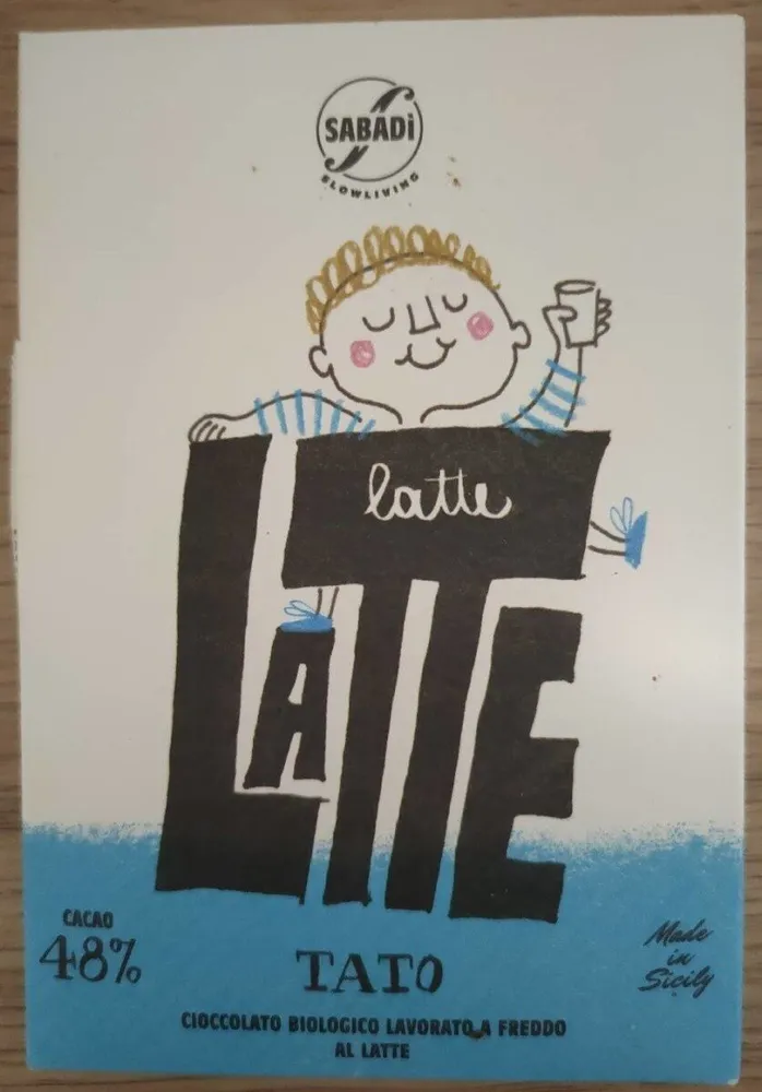 Cioccolato al latte Tato