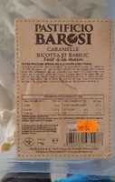 Caravelle ricotta et basilic