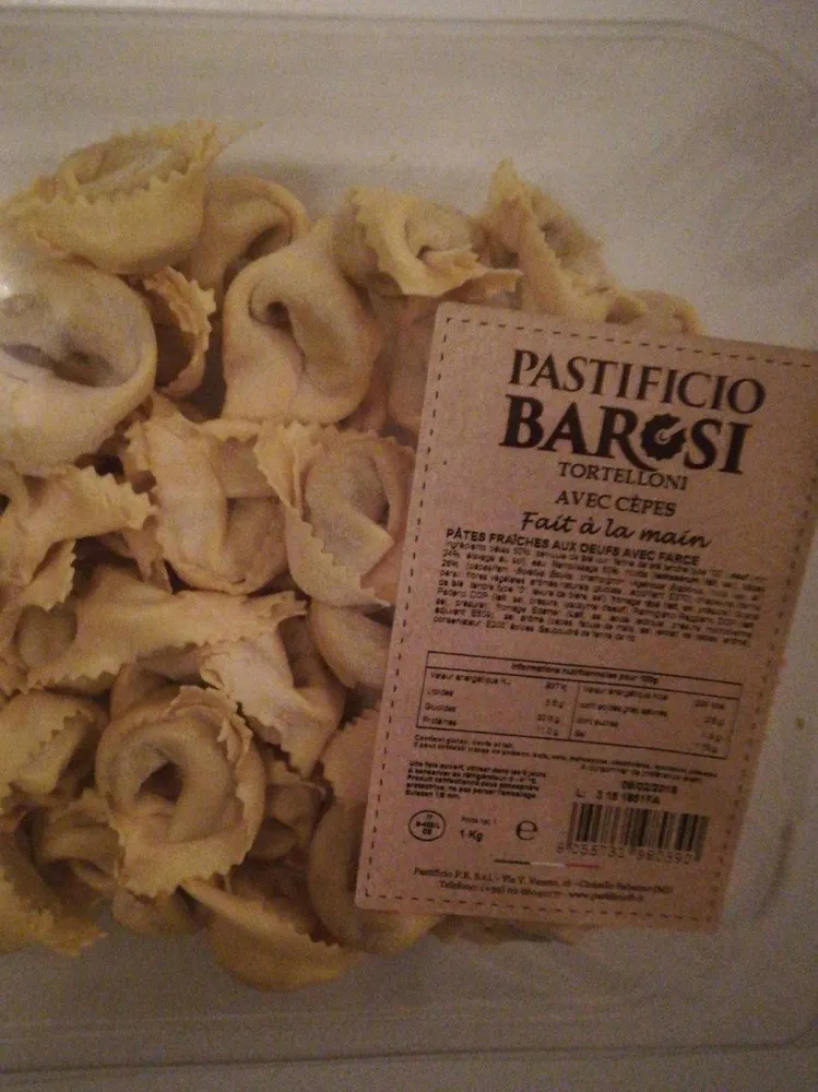Tortellini avec cêpes