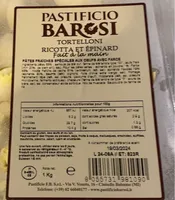 Tortelloni ricotta et epinard