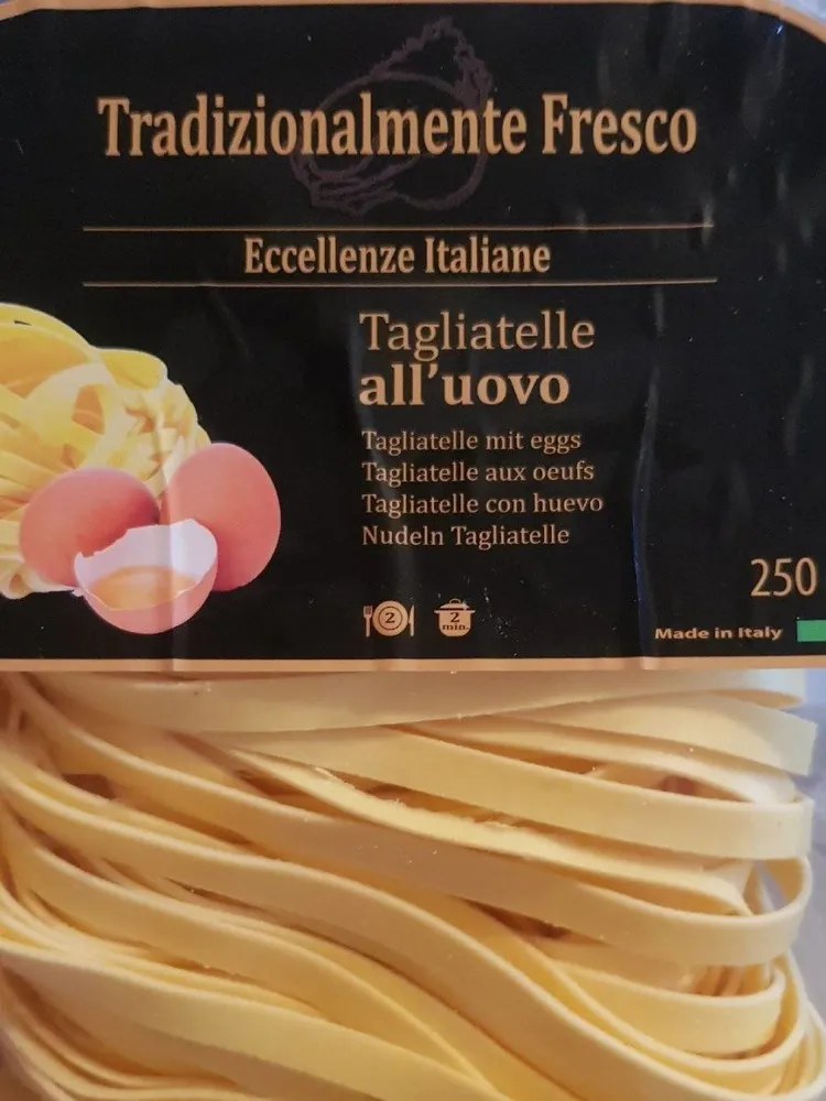 Tagliatelles all'uovo