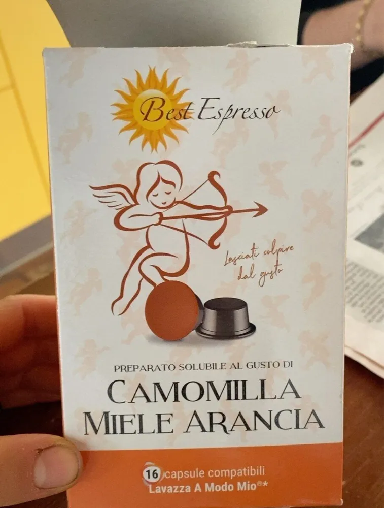 Camomilla miele arancia