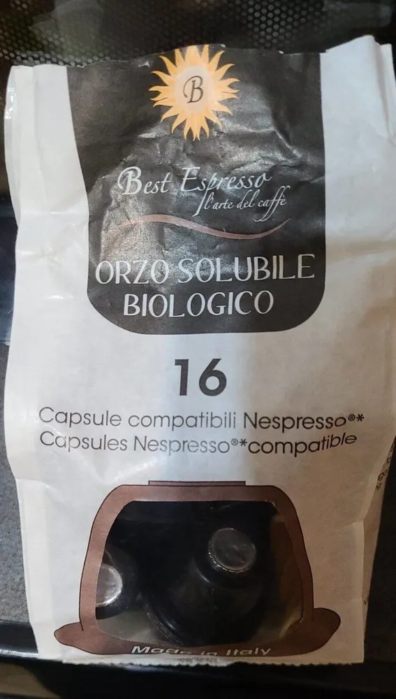 Capsule orzo solubile biologico