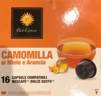 Camomilla miele arancia
