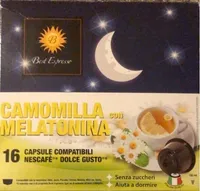 Camomilla con melatonina