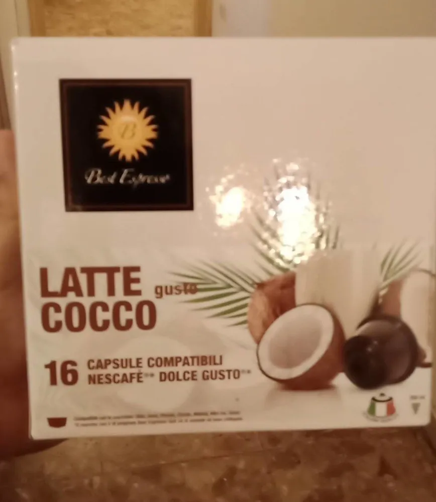 Latte gusto cocco
