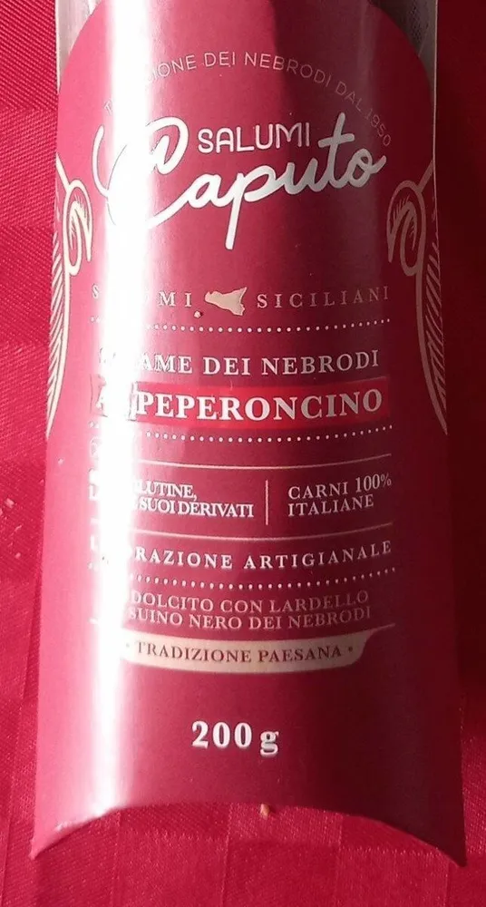 Salame dei nebrodi al peperoncino