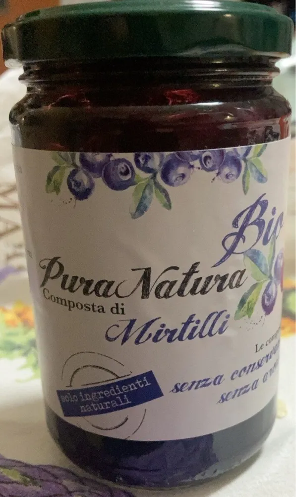 Composta di mirtilli