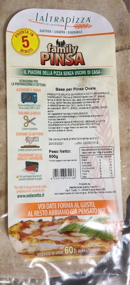 Family pinsa