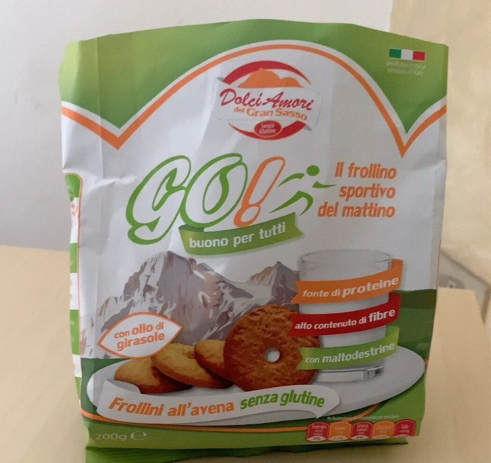 Frollini all’avena senza glutine