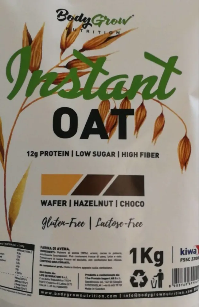 Instant oat