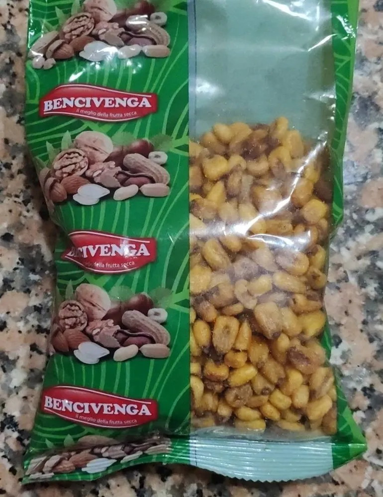 Mais tostato salato