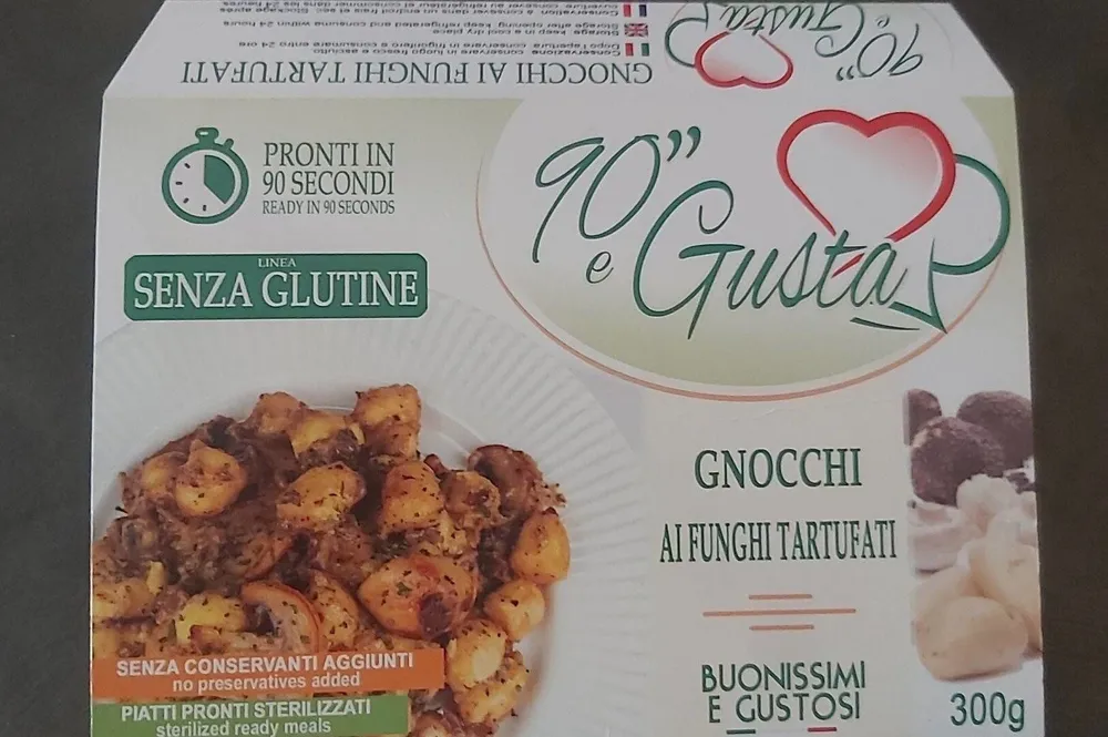 Gnocchi ai funghi tartufati