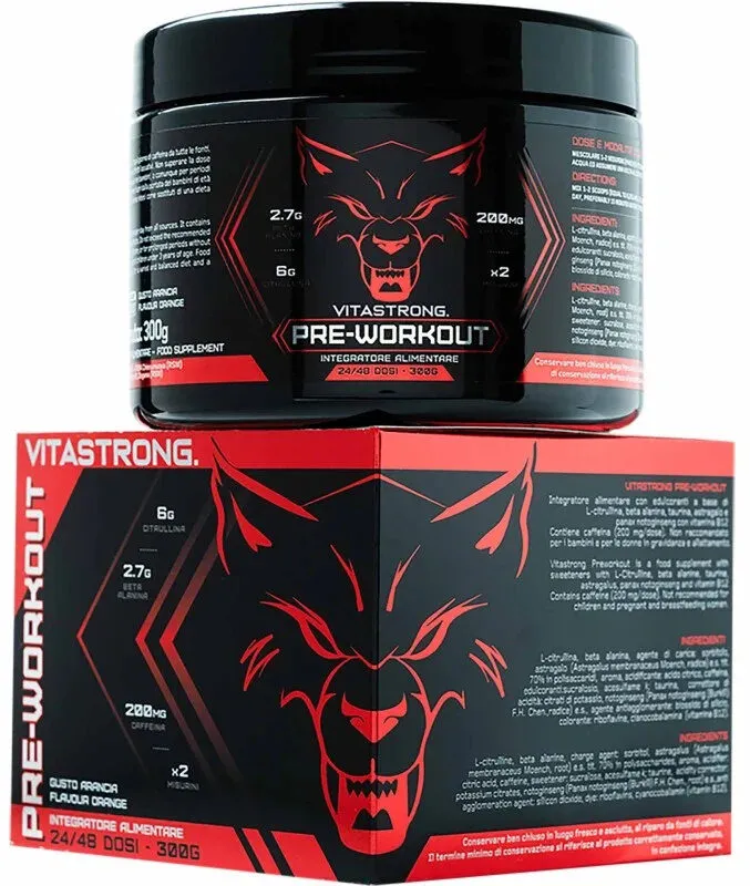 Pre-Workout Orange Flavour