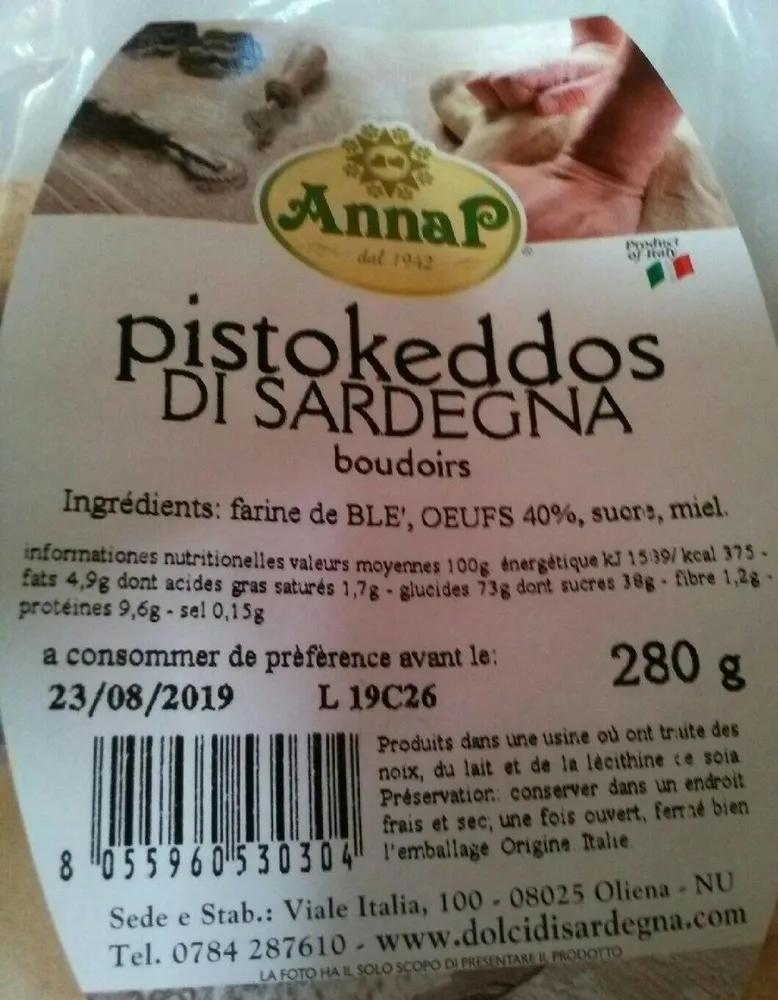 Pistokeddos di Sardegna
