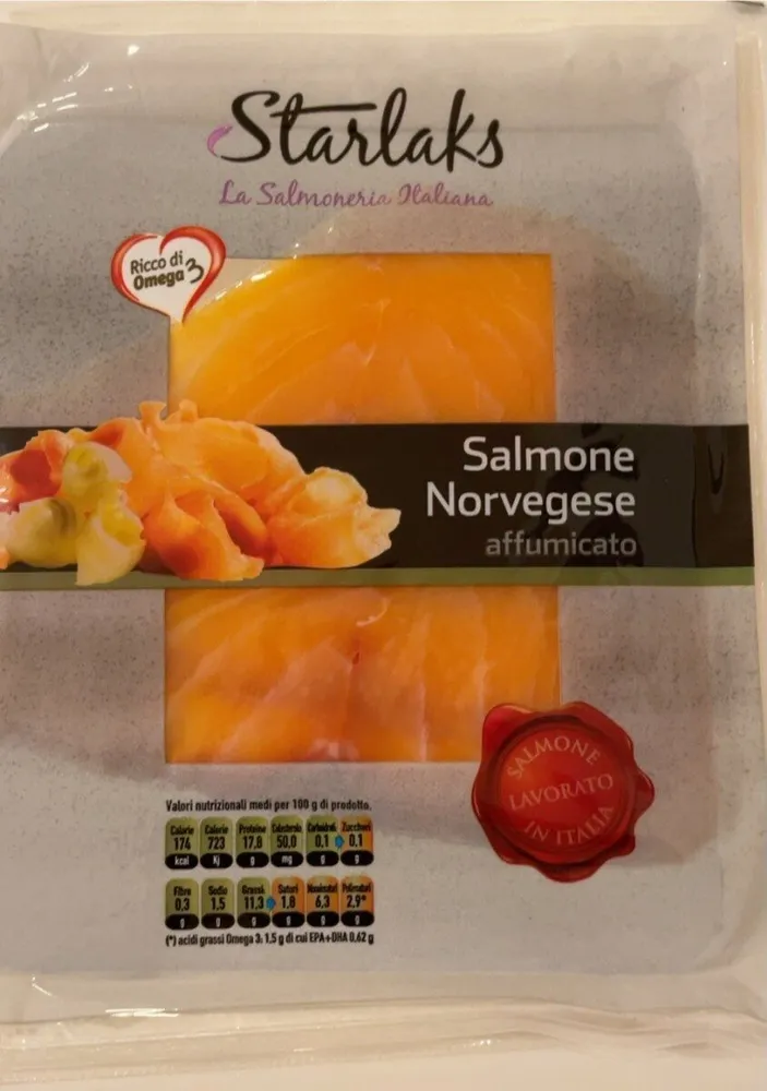 Salmone norvegese affumicato