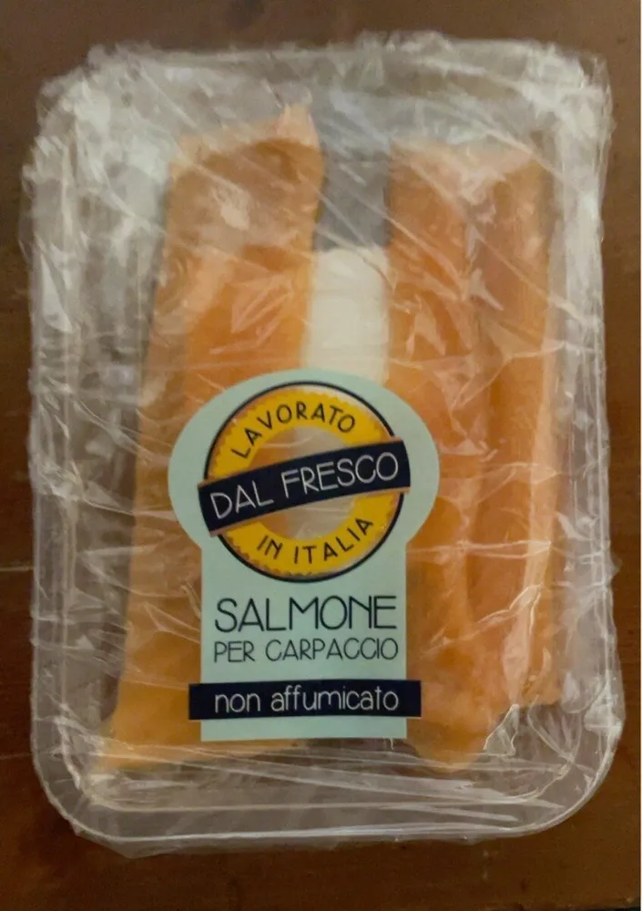Salmon per carpaccio non affumicato