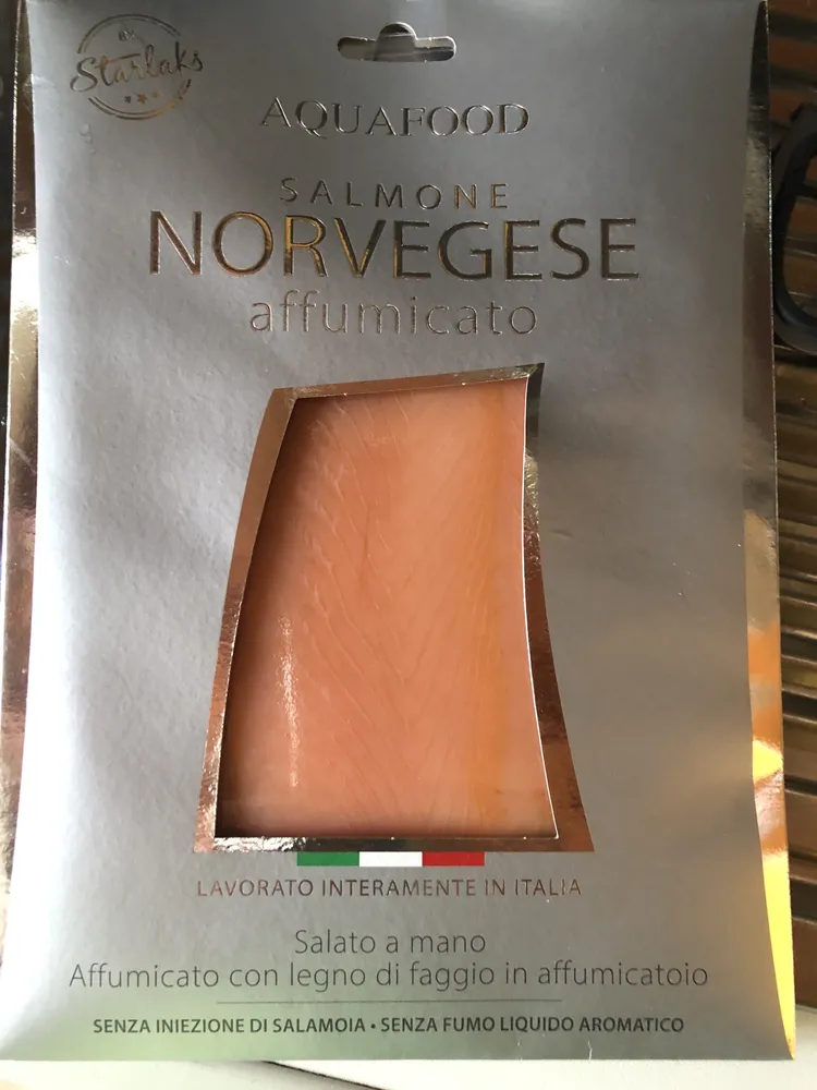 Salmone norvegese affumicato