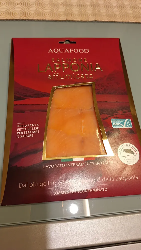 Salmone Lapponia affumicato
