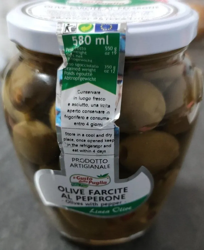 Olive Farcite Al Peperone