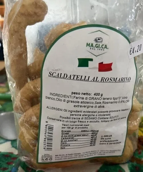 Scaldatelli al rosmarino