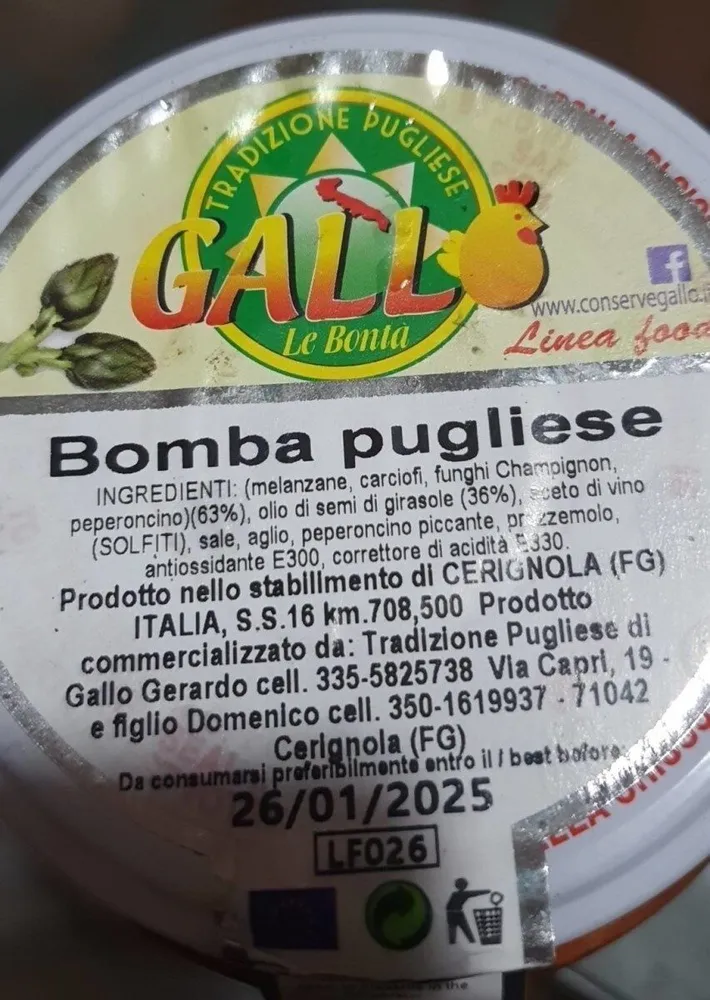 Bomba pugliese