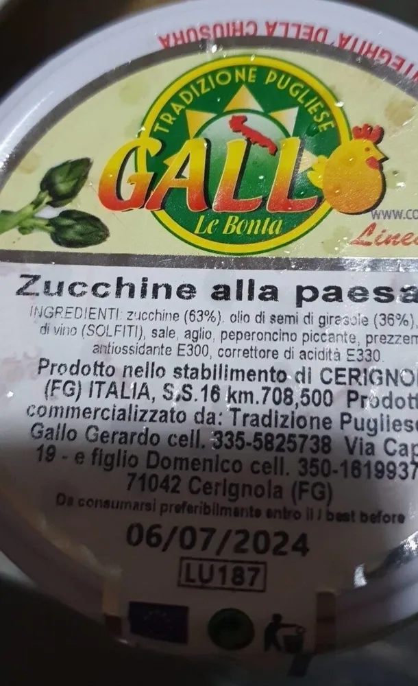 Zucchine alla paesana
